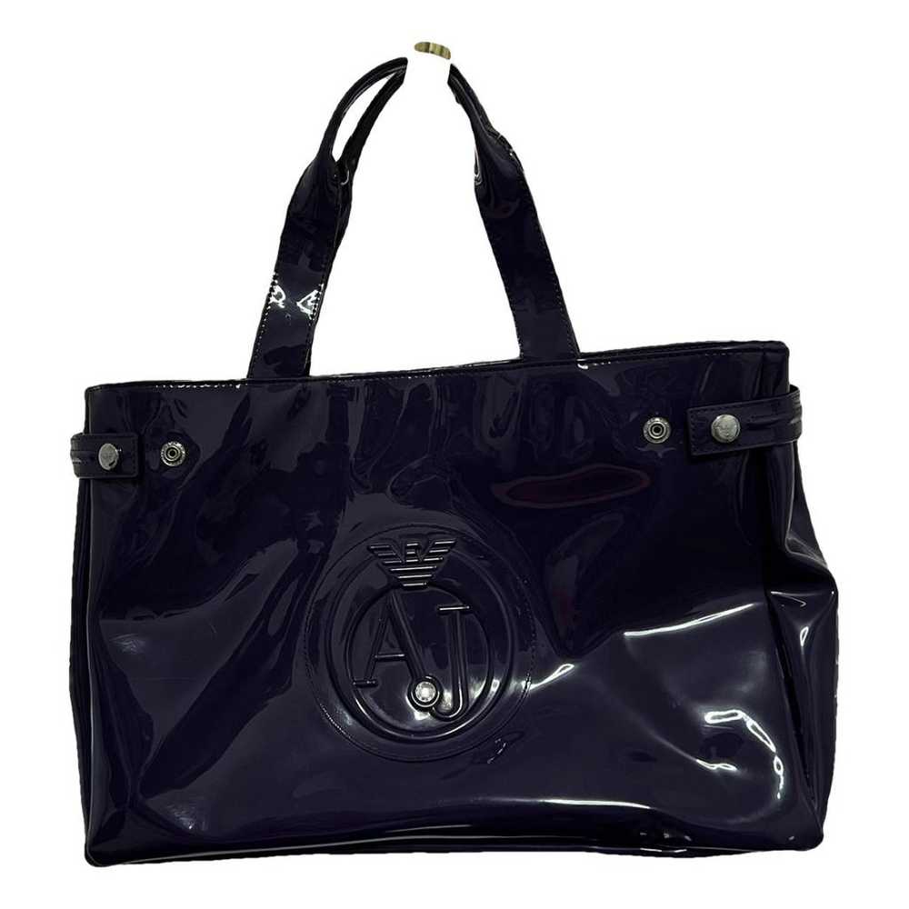 Armani Jeans Patent leather tote - image 1