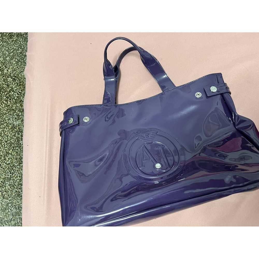 Armani Jeans Patent leather tote - image 2