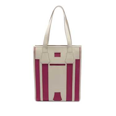 Pink Hermès Petit H Bell Tote - image 1