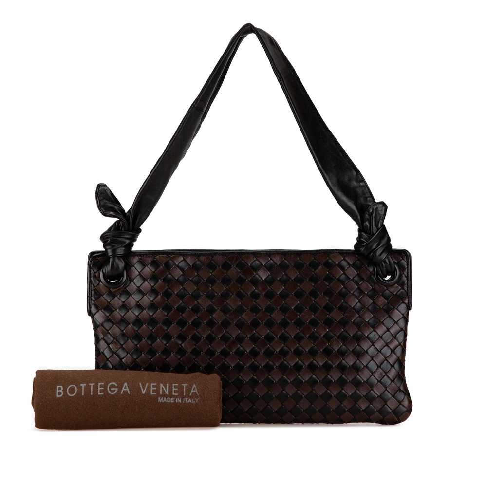 Brown Bottega Veneta Intrecciato Shoulder Bag - image 11