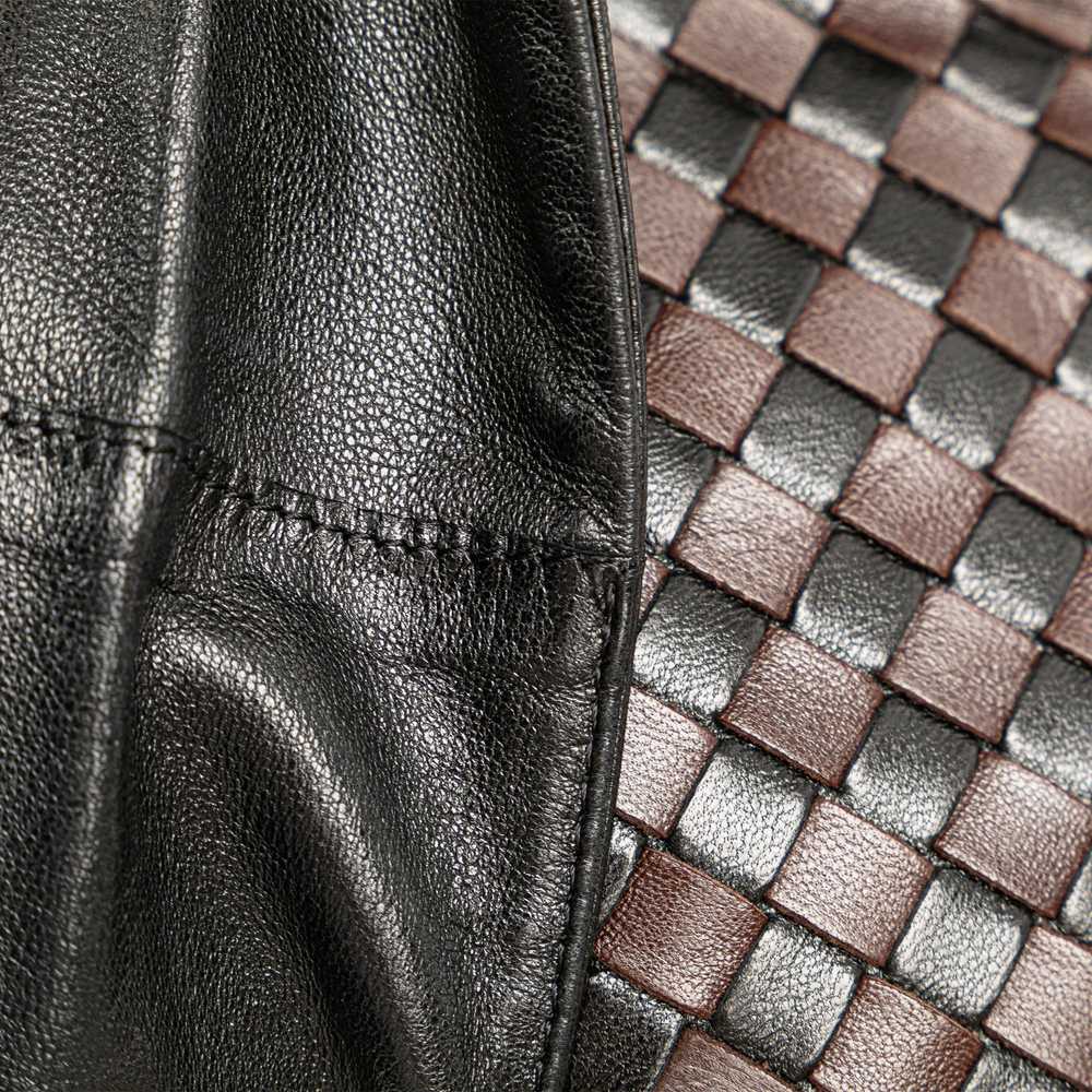 Brown Bottega Veneta Intrecciato Shoulder Bag - image 9