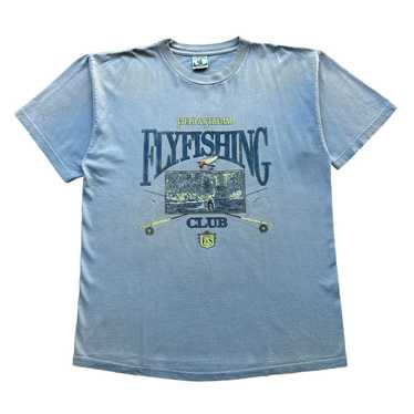 90s Fly fishing club tee XL - image 1