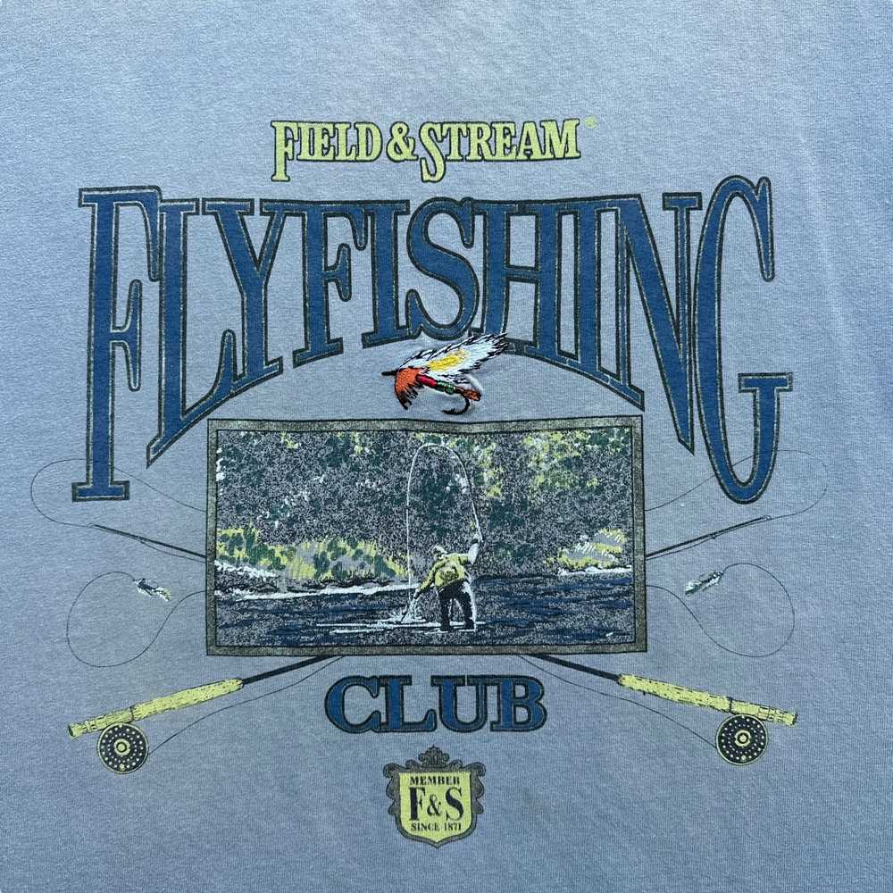 90s Fly fishing club tee XL - image 2