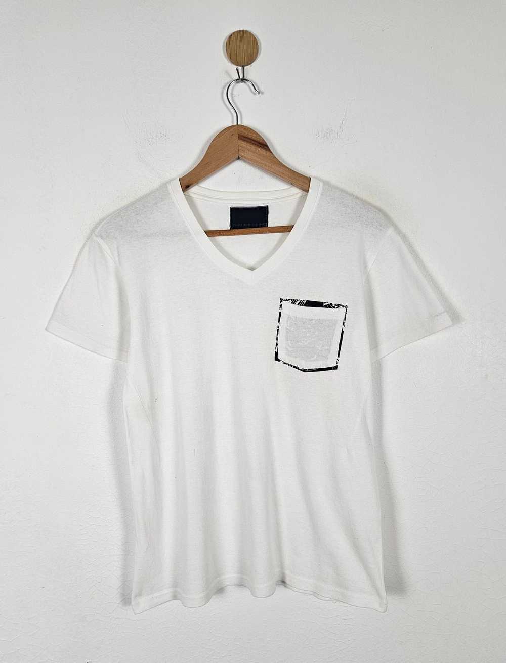 Number (N)ine Number Nine Denim pocket music notes shirt