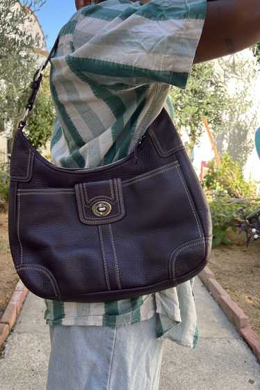 Coach Eggplant Coach Hobo bag