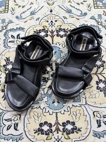 Jil Sander Jil Sander Padded Leather Sandals - Wom