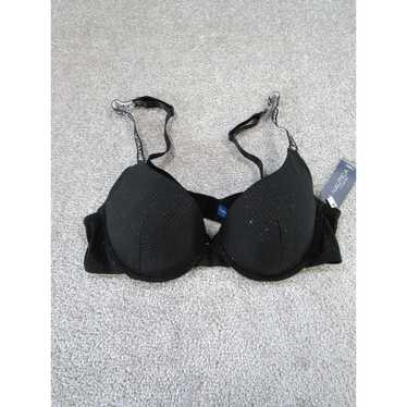 Nautica Nautica Intimates Bra 38C Black Lightly P… - image 1