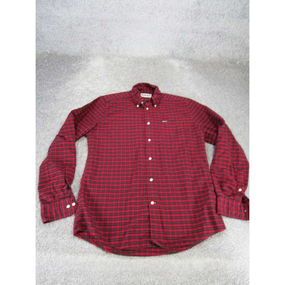 Barbour Barbour Shirt Mens Small Button Up Red Co… - image 1