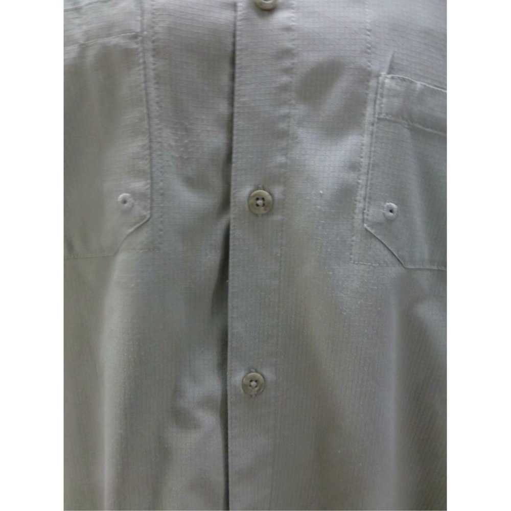 Vintage COLUMBIA PFG tan short sleeve button up f… - image 2