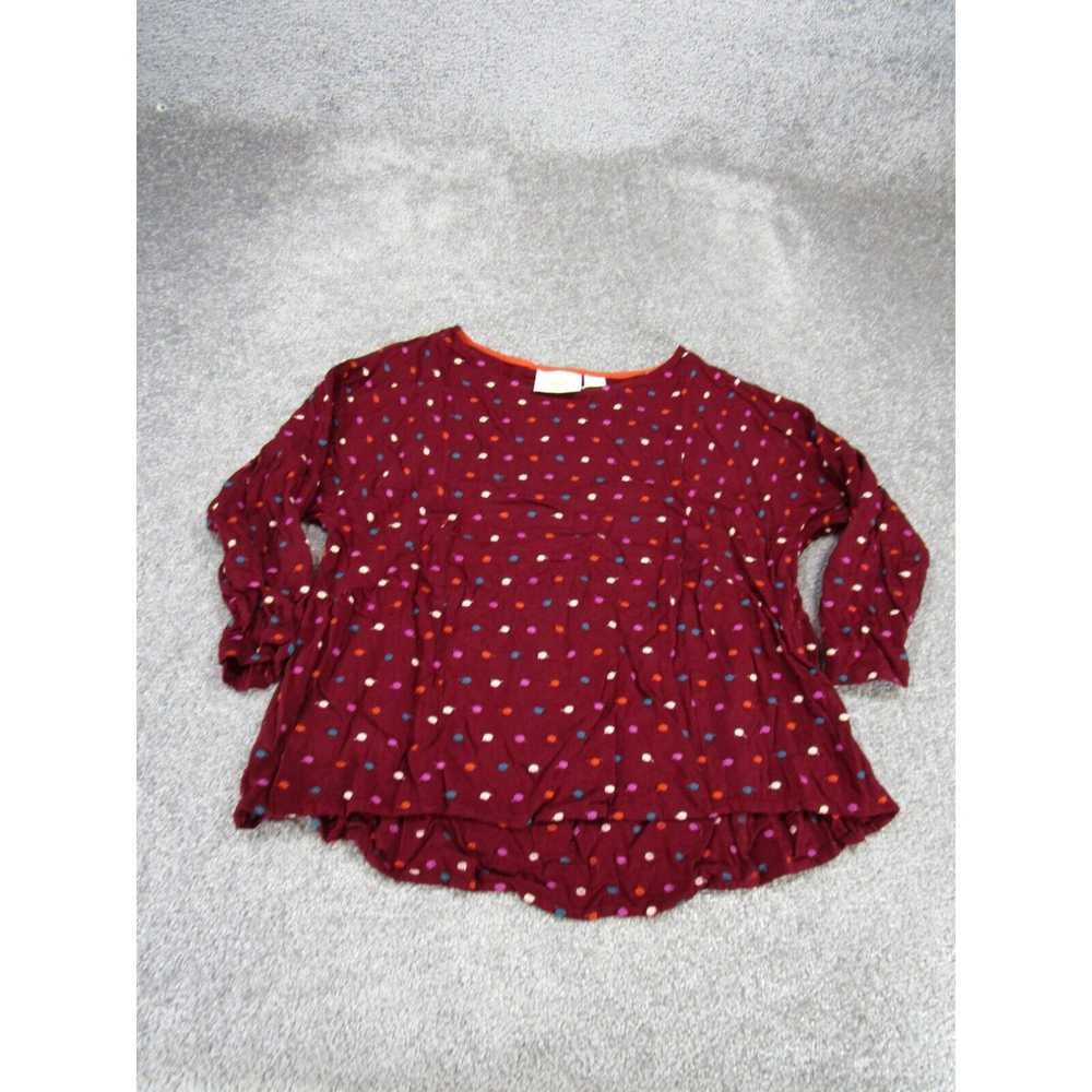 Vintage Maeve By Anthropologie Shirt Womens Xs Bu… - image 1