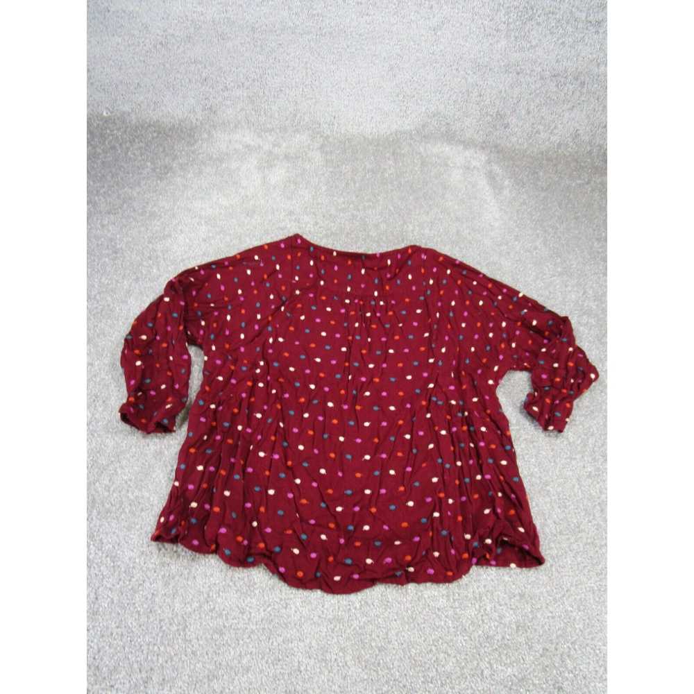 Vintage Maeve By Anthropologie Shirt Womens Xs Bu… - image 3