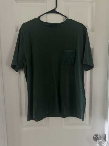 Prada Prada logo pocket T shirt