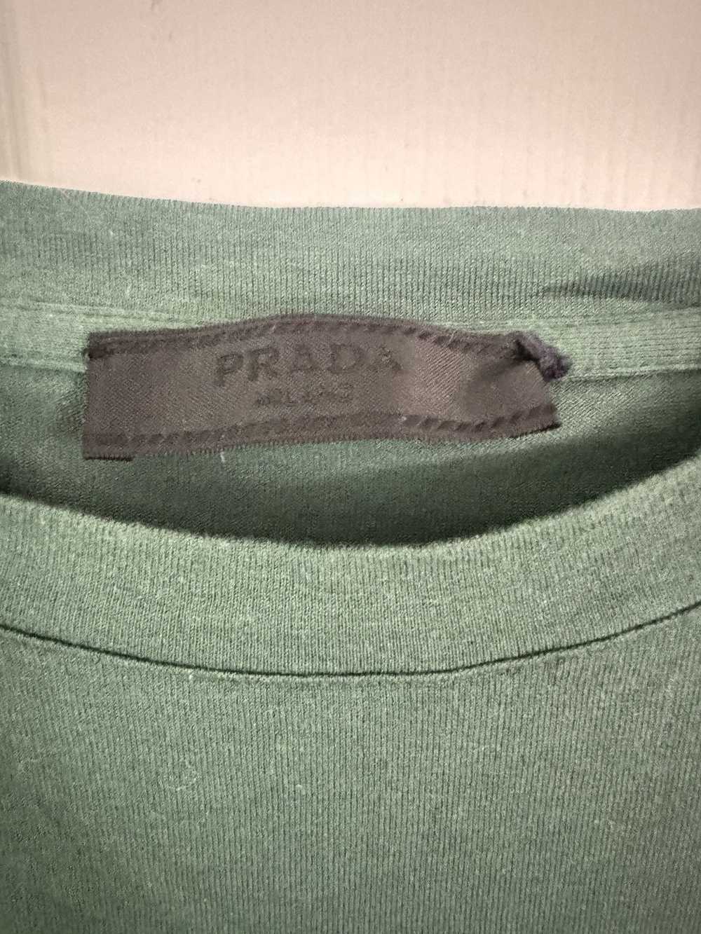 Prada Prada logo pocket T shirt - image 3