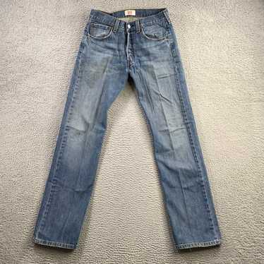 Levi's Levis Jeans Mens 32x34 Blue 501 Straight L… - image 1