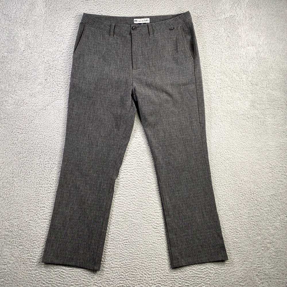 Vintage Travis Mathew Pants Mens 36 Gray Golf Chi… - image 1