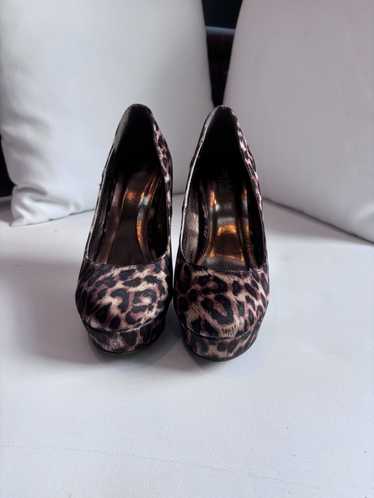 Other Charlotte Russe Leopard Print Platform Heels