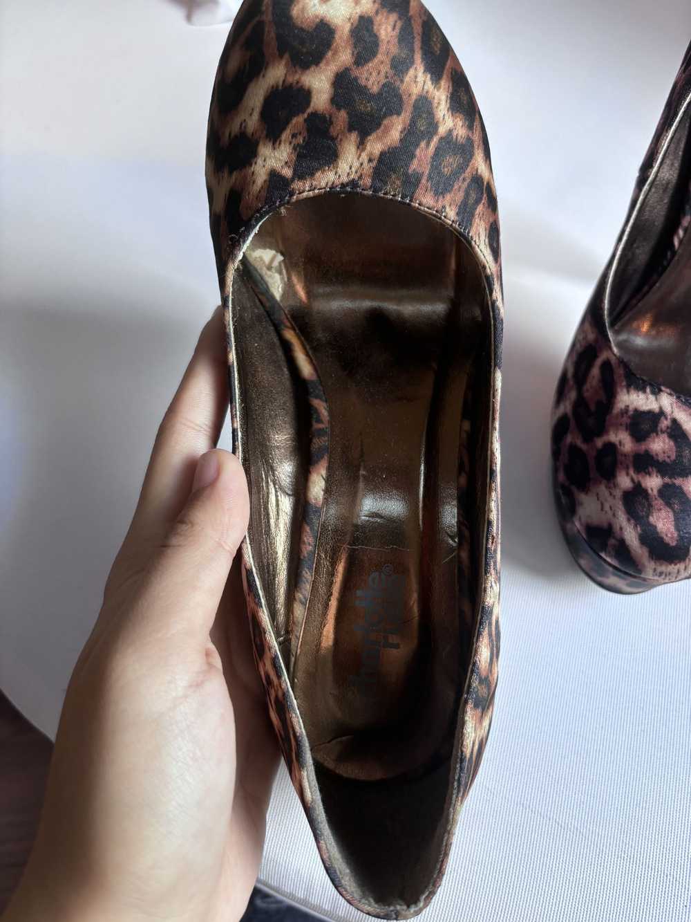 Other Charlotte Russe Leopard Print Platform Heels - image 3