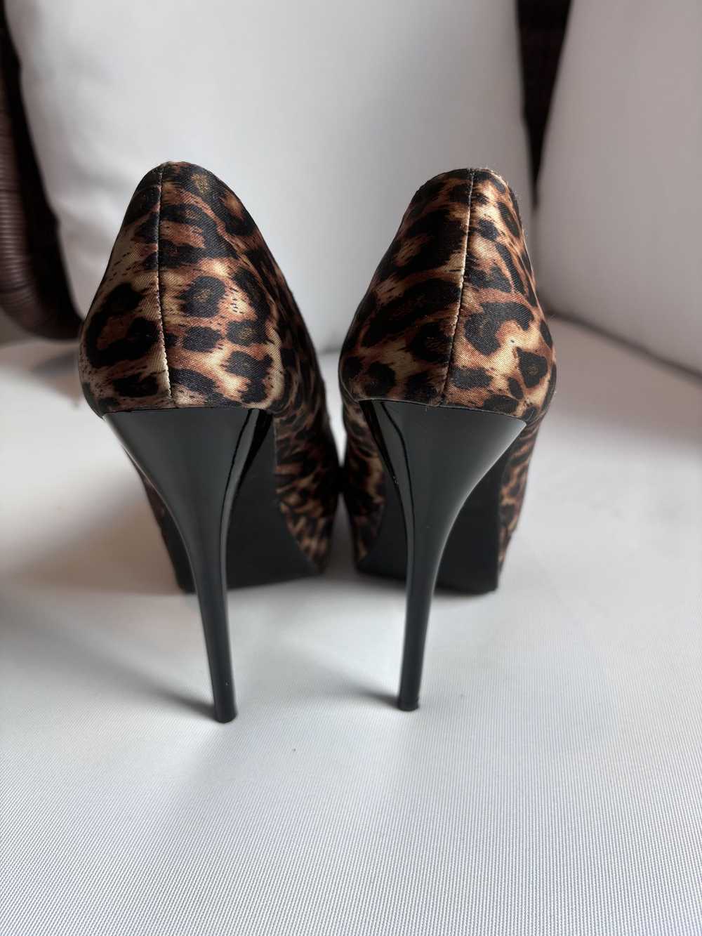 Other Charlotte Russe Leopard Print Platform Heels - image 4