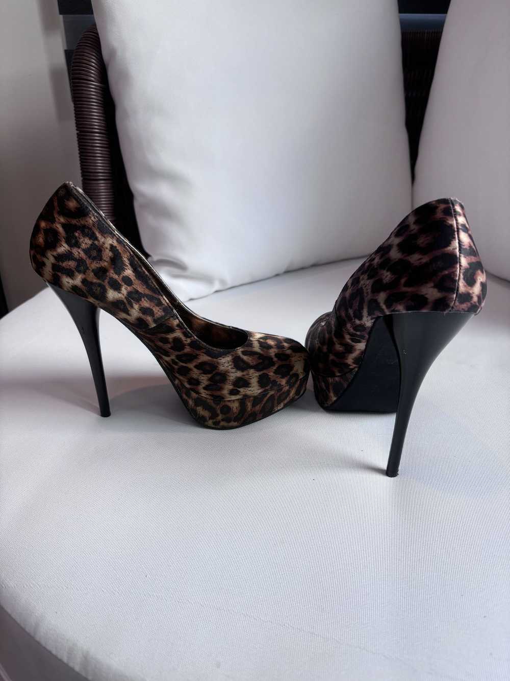 Other Charlotte Russe Leopard Print Platform Heels - image 5