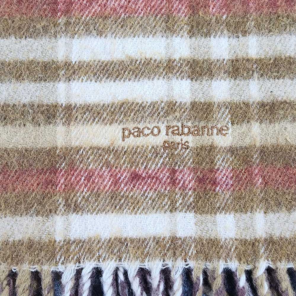 Paco Rabanne × Vintage Paco Rabanne Scarf / Muffl… - image 3