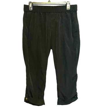 Lilla P Lilla P Black Pull On Cropped Capri Pants