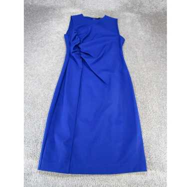 J.Crew J.Crew Bodycon Dress Womens 8 Blue Sleevel… - image 1