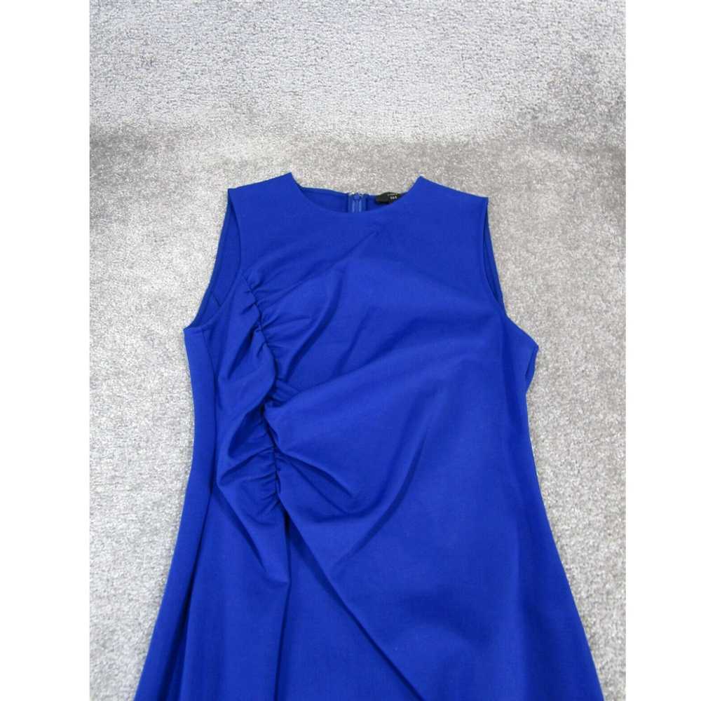 J.Crew J.Crew Bodycon Dress Womens 8 Blue Sleevel… - image 2