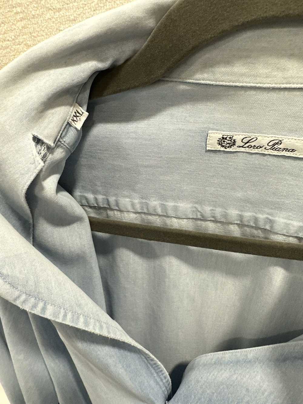 Loro Piana Loro Piana Denim Shirt - image 3