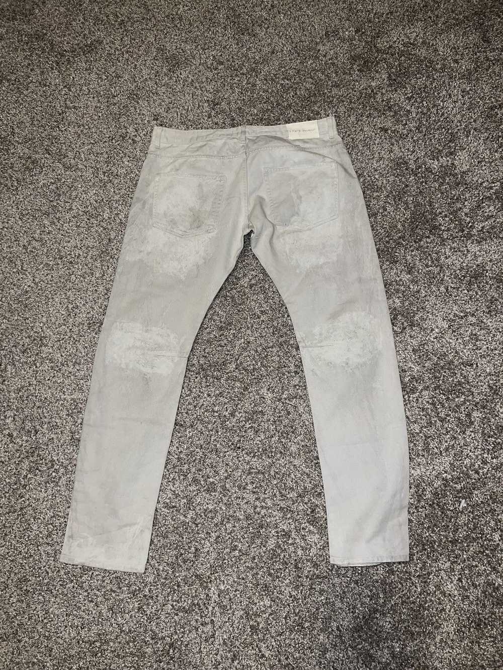 Pierre Balmain Pierre Balmain grey wash denim - image 2