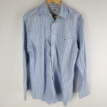 Lacoste Lacoste Long Sleeve Button Down Shirt Blu… - image 1