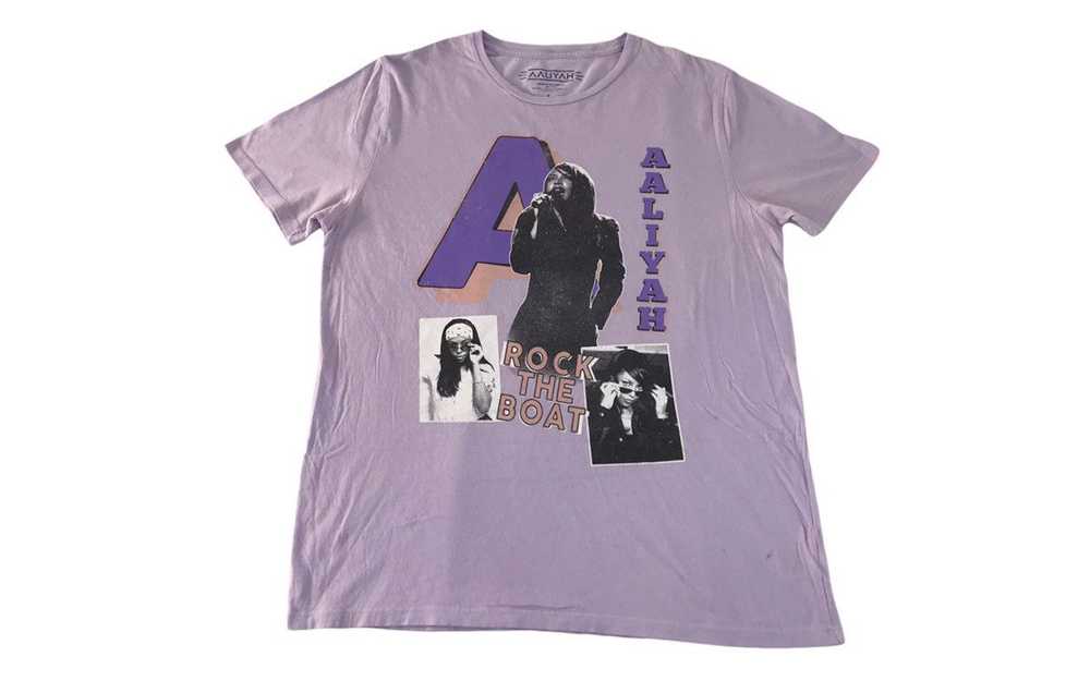 Band Tees × Streetwear × Vintage Aaliyah Rock The… - image 1