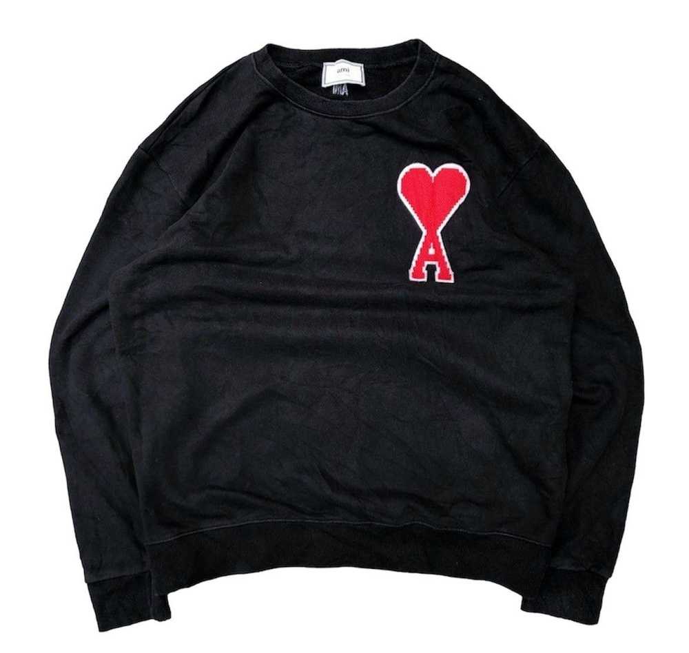 AMI Ami Paris Big Logo Sweatshirt - image 1