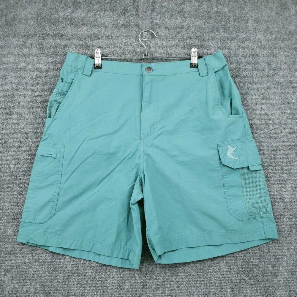 Vintage Reel Legends Shorts Men L Large Blue Perf… - image 1