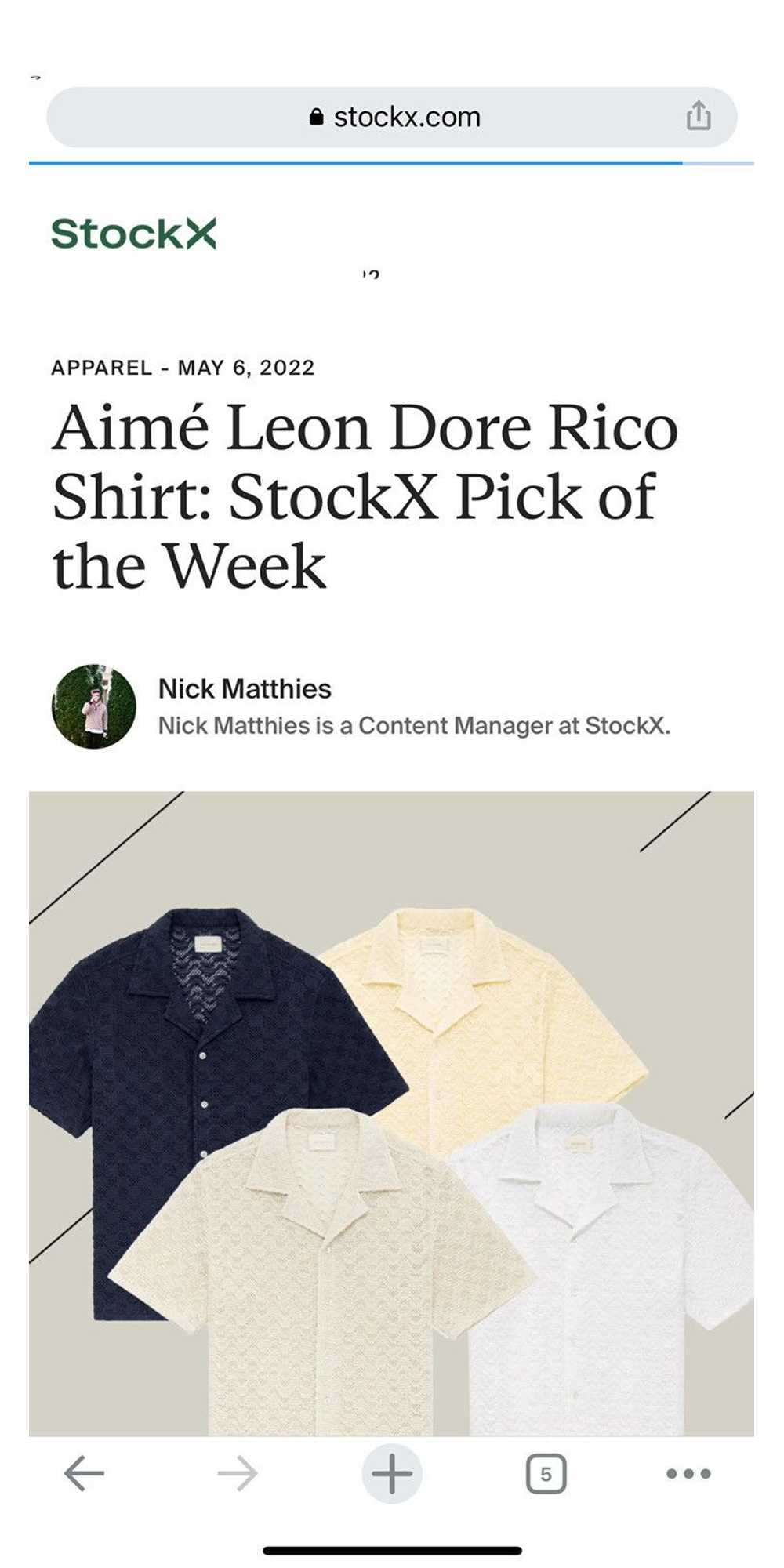 Aime Leon Dore Aime Leon Dore Rico Shirt Afterglo… - image 8