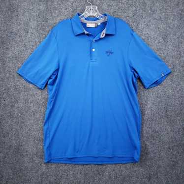 Kjus KJUS Golf Polo Shirt Mens 50 M Medium Blue S… - image 1