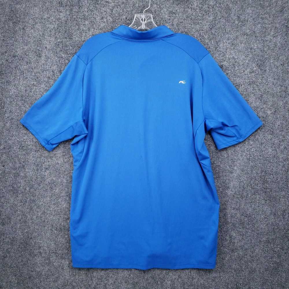 Kjus KJUS Golf Polo Shirt Mens 50 M Medium Blue S… - image 2