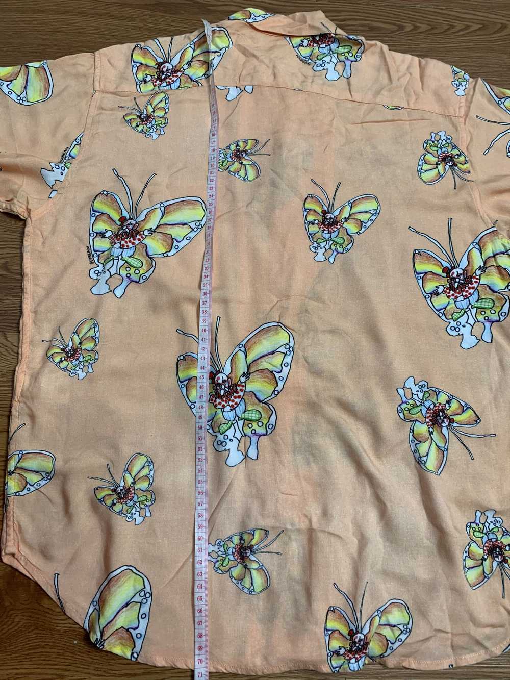 Supreme Supreme SS16 Gonz Butterfly Peach Rayon S… - image 10