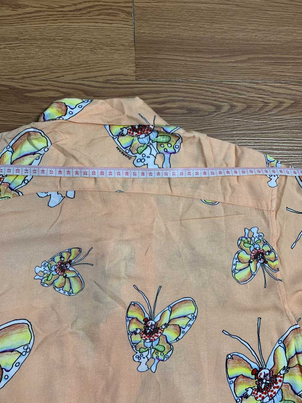 Supreme Supreme SS16 Gonz Butterfly Peach Rayon S… - image 11