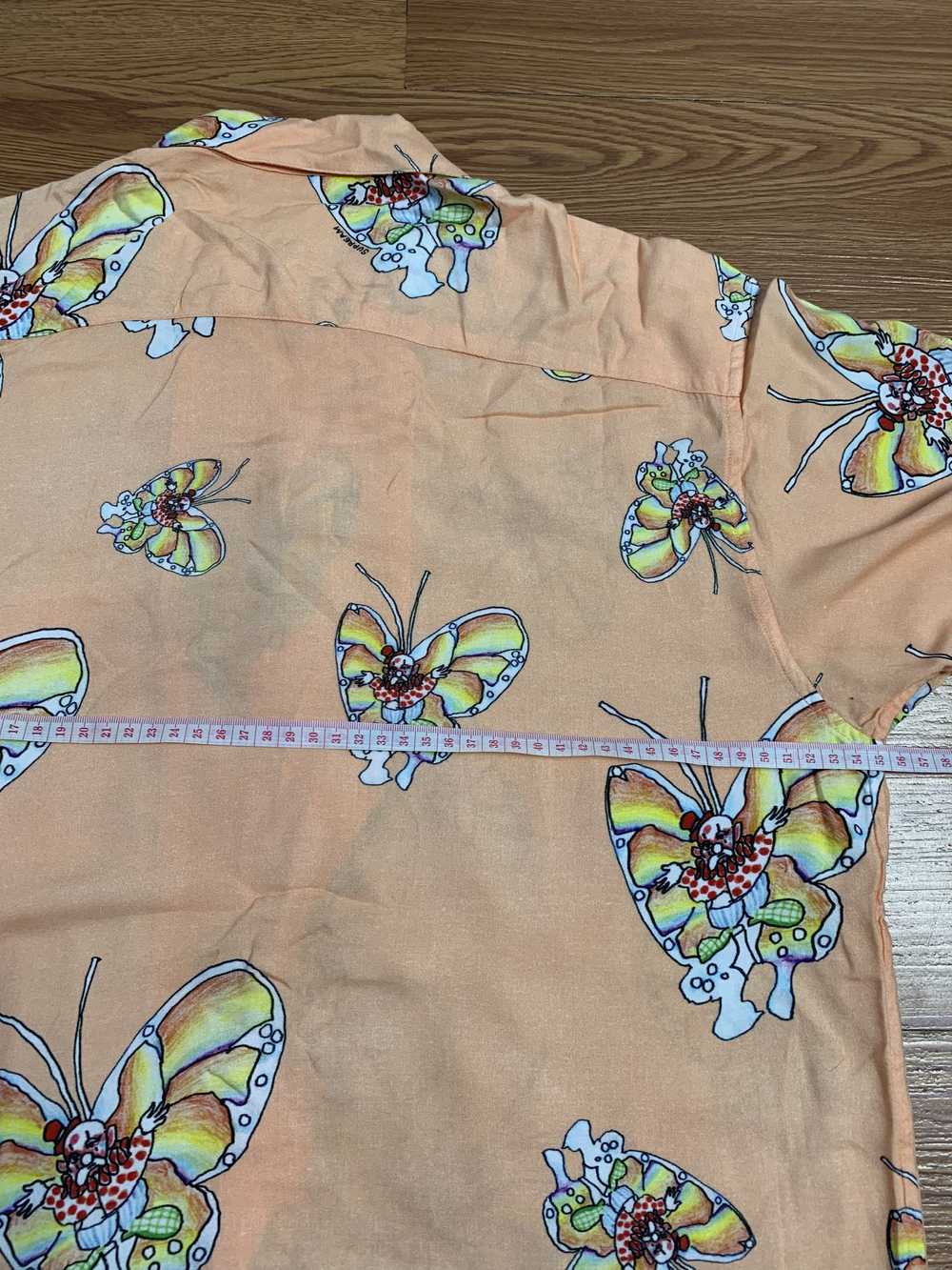 Supreme Supreme SS16 Gonz Butterfly Peach Rayon S… - image 9