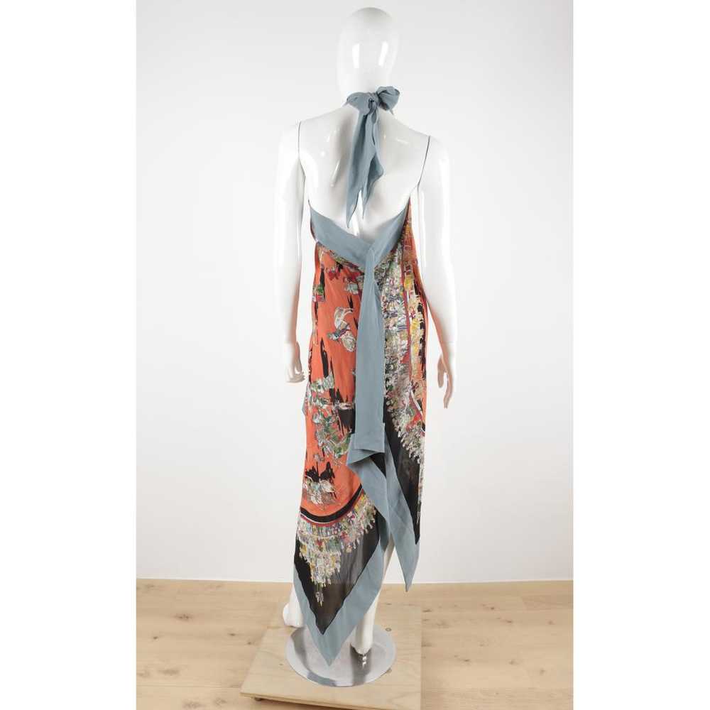 Hermès Silk maxi dress - image 2