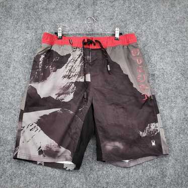 Spyder Spyder Swim Trunks Mens XL Extra Large Bla… - image 1