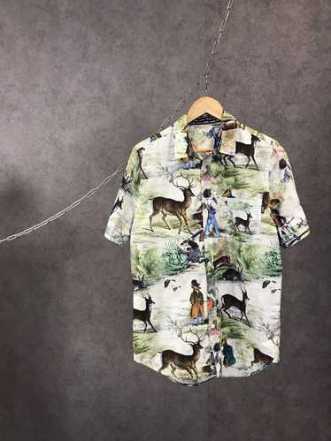 Art × Crazy Shirts × Hawaiian Shirt Crazy Hawaiia… - image 1