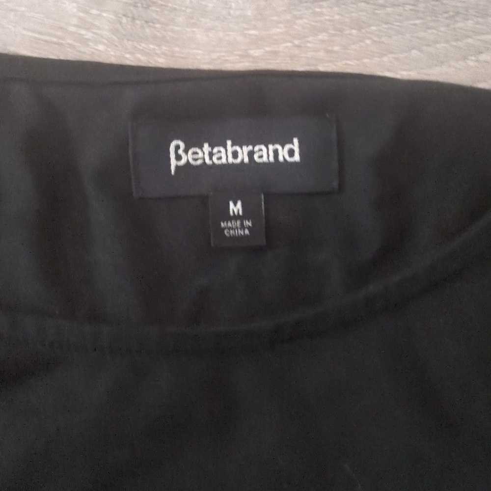 Betabrand Betabrand black dress 3/4 sleeves size … - image 3