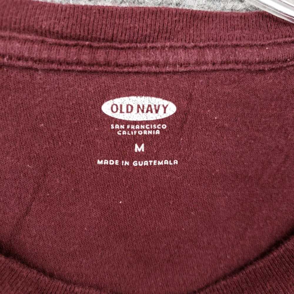 Old Navy Old Navy Mens T-Shirt Size M Medium Burg… - image 3