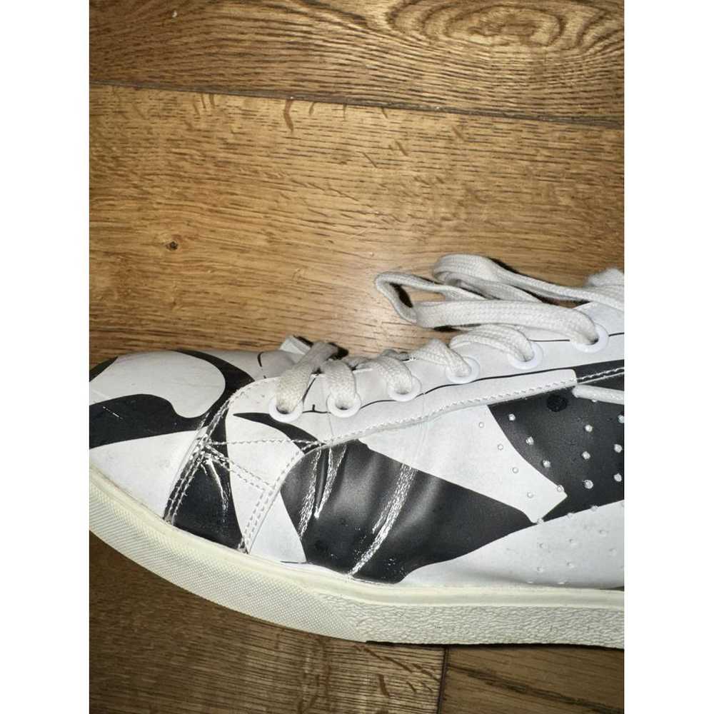 Celine Triomphe leather low trainers - image 4