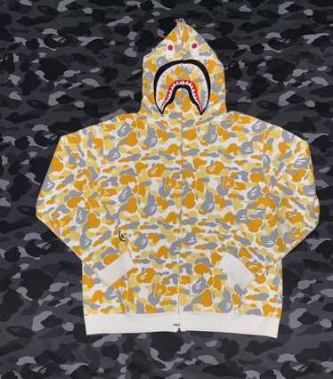 Bape Bape Matsuyama City Camo Shark Full Zip Hoodi