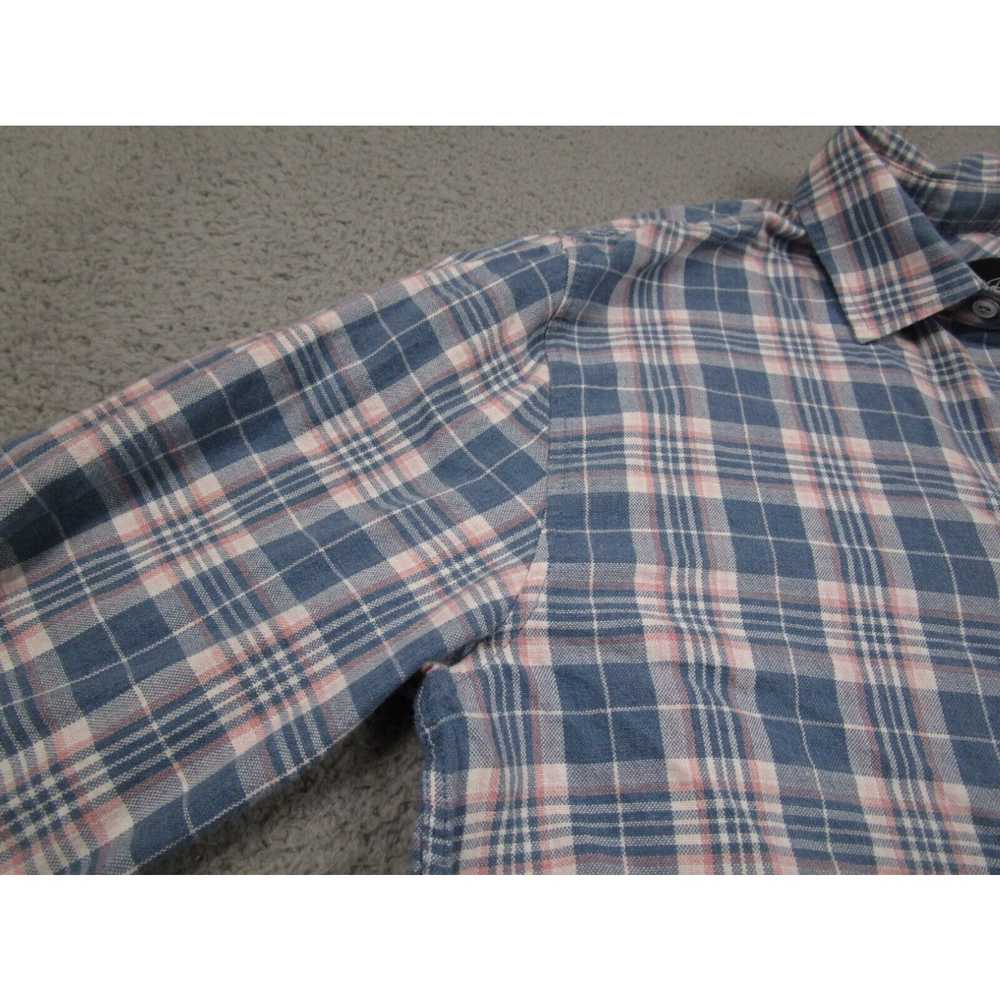 Rails Rails Shirt Mens Large Blue Plaid Button Up… - image 3