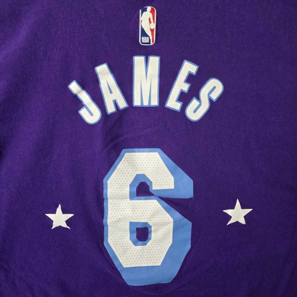 Nike Nike Tee NBA Los Angeles Lakers James 6 Shir… - image 6