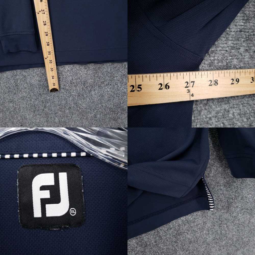 Footjoy FJ Footjoy Polo Shirt Mens 2XL XXL Blue L… - image 4