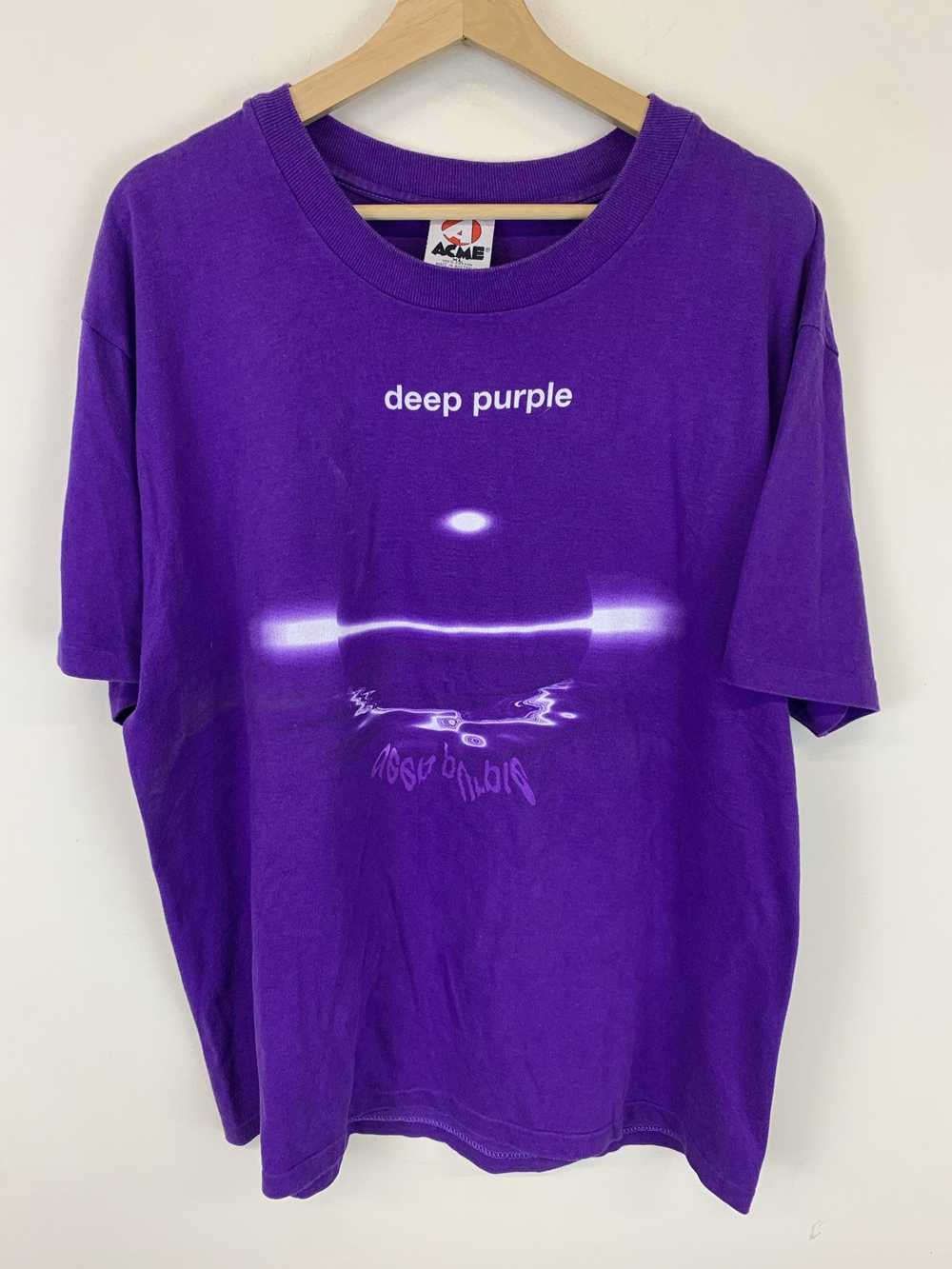 Tee Shirt × Vintage Vintage Deep Purple 1999 Tour… - image 1